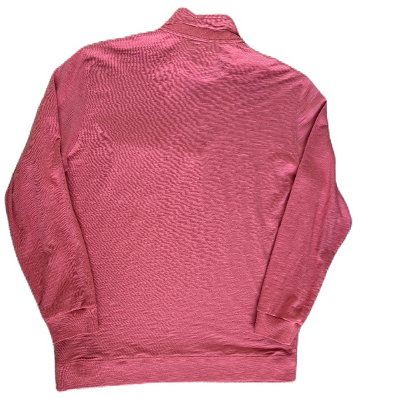 Johnnie-O Keane quarter zip pullover Large red/pink - Picture 6 of 14